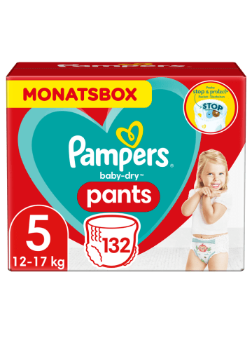 Pampers Pieluszki (132 szt.) "Baby Dry Pants" - rozmiar 5, 12-17 kg