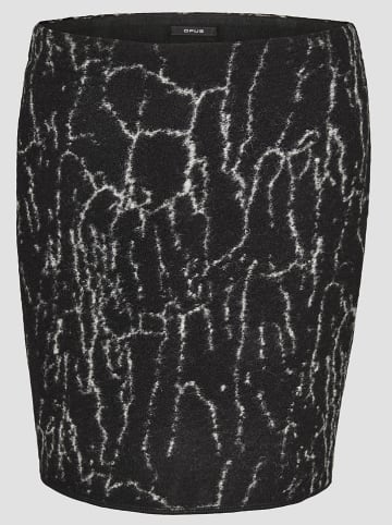 OPUS Spódnica "Ravenna" w kolorze czarnym