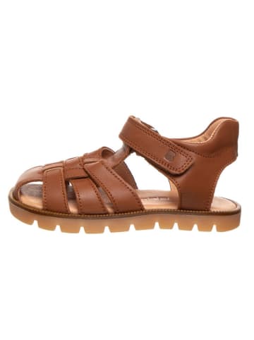 BO-BELL Skórzane sandały w kolorze brązowym
