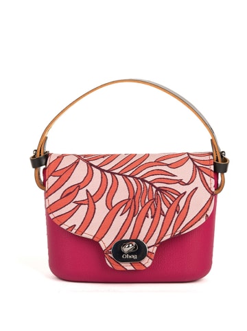 O Bag Torebka "Pocket" w kolorze różowym - (S)20 x (W)12,5 x (G)6 cm