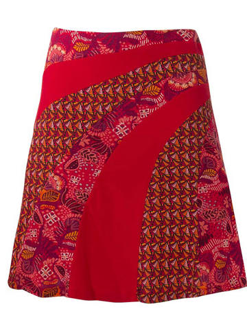 Coline Spódnica w kolorze czerwonym ze wzorem