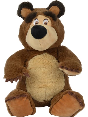 Masha and the Bear Plecak "Masha: Bear" w kolorze brązowym - wys. 20 cm