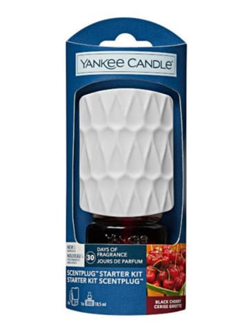 Yankee Candle Elektryczny odświeżacz powietrza - Black Cherry - 18,5 ml