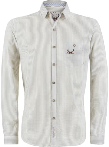 Stockerpoint Trachtenhemd "Gino" in Hellgrün/ Weiß