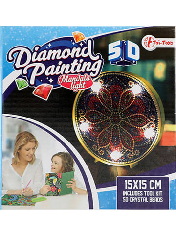 Toi-Toys Kreativset "Diamond painting: Mandala-Lampe" - ab 5 Jahren