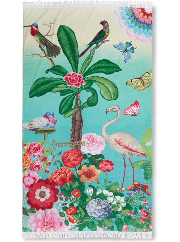 HAPPINESS Ręcznik plażowy "Botanica" ze wzorem