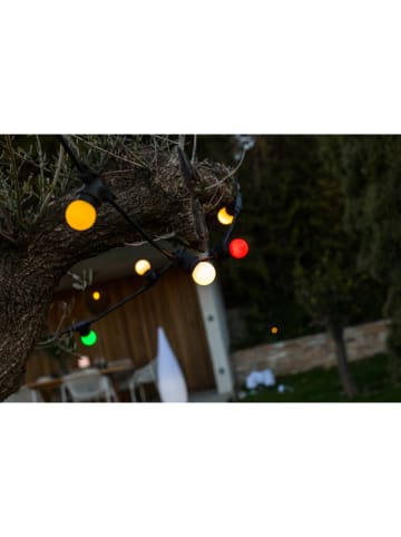 Lumijardin LED-Solar-Lichtergirlande "Party" in Bunt - (L)570 cm