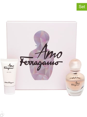 Salvatore Ferragamo 2-delige set: "Amo Ferragamo" - eau de parfum en bodylotion