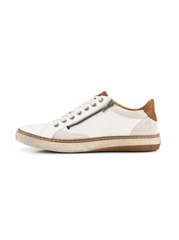 TRAVELIN' Leren sneakers "Coventry" wit