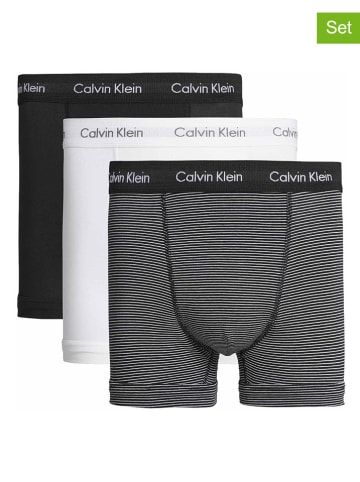CALVIN KLEIN UNDERWEAR 3-delige set: boxershorts zwart/wit