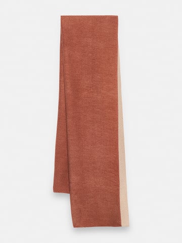 OPUS Sjaal "Banni" roodbruin - (L)60 x (B)200 cm