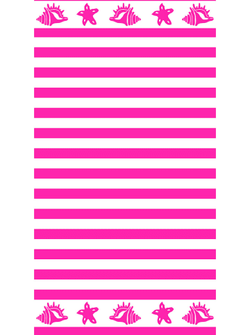 Le Comptoir de la Plage Strandlaken "Venus - Hakuna" roze - (L)170 x (B)90 cm