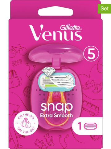 Gillette Venus 2-delige scheerset "Venus Extra Smooth Snap" roze