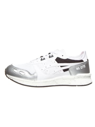 Asics Sneakersy "Hyper Gel-Lyte" w kolorze srebrno-białym
