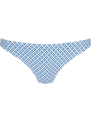 Triumph Bikinibroekje blauw/wit