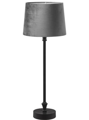 PR Home Tafellamp "Liam" grijs - (H)56 x Ø 20 cm