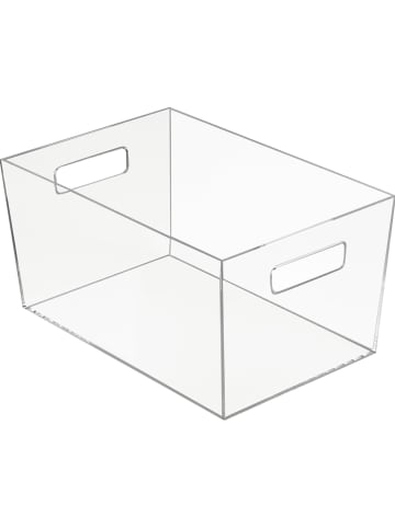 Idesign Pudełko "Clarity" - 30,5 x 15,2 x 20,3 cm