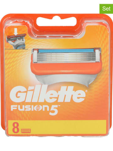 Gillette 8-delige set: scheermesjes "Fusion 5"