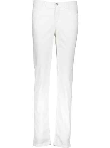 Stark Spodnie "Body Perfect" - Slim fit - w kolorze białym