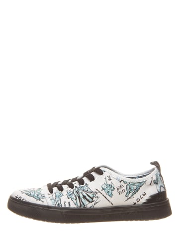 TOMS Sneakers wit/lichtblauw