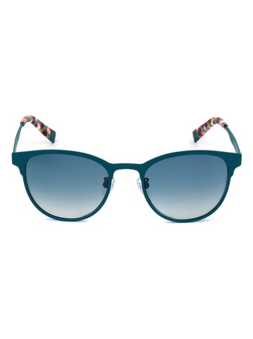 Furla Damskie okulary przeciwsłoneczne w kolorze niebieskim