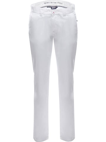 MARINEPOOL Spodnie "Laya Crew" w kolorze białym