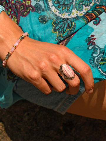 AMAZONIA Zilveren ring "Etzanab" met edelsteen