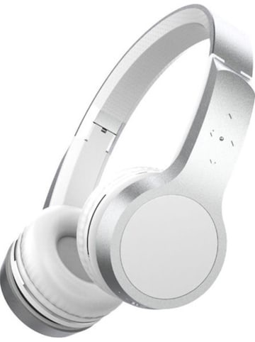 SWEET ACCESS Słuchawki bezprzewodowe Bluetooth On-Ear w kolorze srebrnym