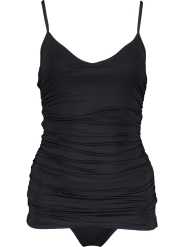 Vince Camuto Sukienka kąpielowa "Shirred" w kolorze czarnym