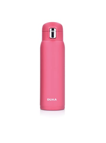 DUKA Edehlstahl-Thermosflasche in Pink - 510 ml