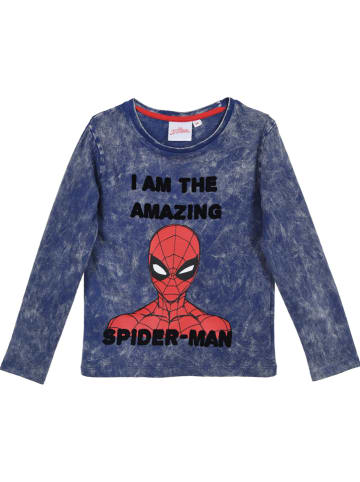 Spiderman Koszulka "Spider-Mann" w kolorze niebieskim