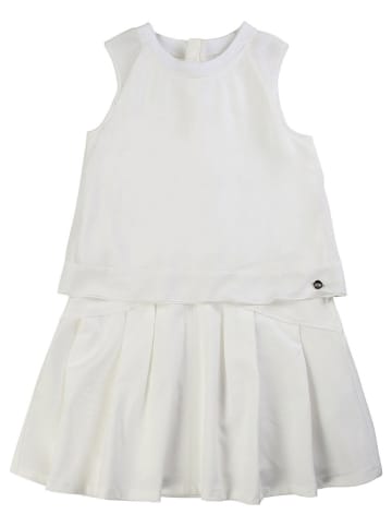 Hugo Boss Kids Sukienka w kolorze białym