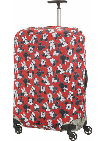 Samsonite Kofferhoes "Mickey Mouse L" rood