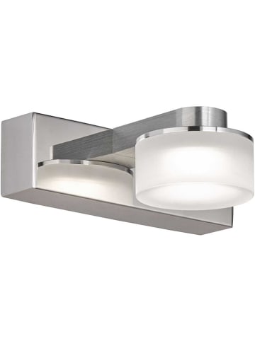 WOFI Lampa ścienna LED "Maxime" w kolorze srebrnym - 16 x 5 cm
