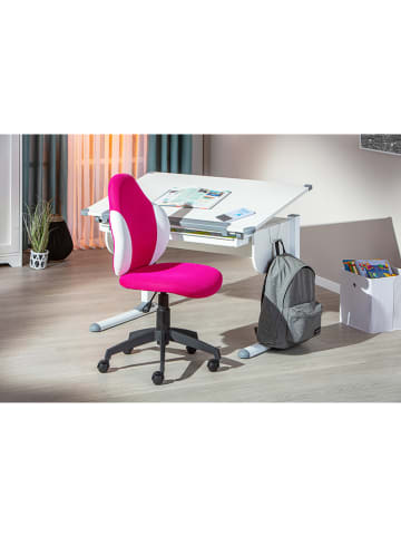 Inter Link Krzesło obrotowe "Jessi" w kolorze różowym - 52 x 102 x 56 cm