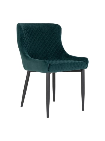 House Nordic Krzesło w kolorze ciemnozielonym - (S)62,5 x (W)82 x (G)52 cm