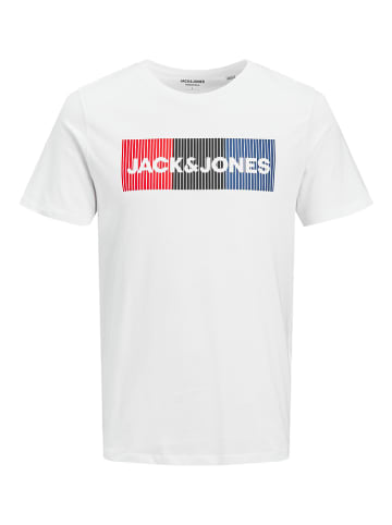 Jack & Jones Koszulka "Corp" w kolorze białym