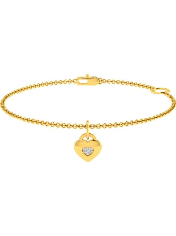 Junior Jewel Gold-Armkette mit Diamant-Anhänger