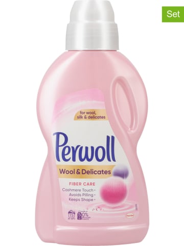 Perwoll 4-delige set: vloeibaar wasmiddel "Wol & Fijn", 4x 900 ml