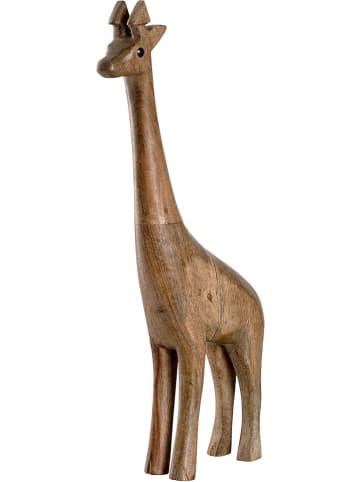 LEONARDO Dekoracyjna figurka "Giraffe" w kolroze brązowym - 20 x 46 x 5,5 cm