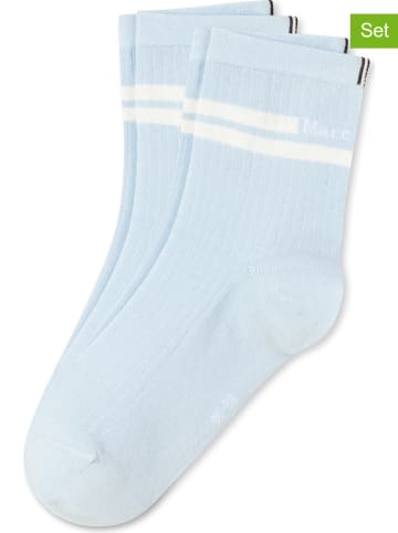 Marc O´Polo Legwear 4-delige set: sokken lichtblauw