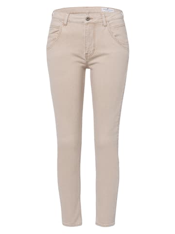 Cross Jeans Spodnie "Tanya" - Slim fit - w kolorze beżowym