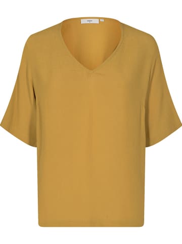 Minimum Bluzka "Elvire" w kolorze musztardowym