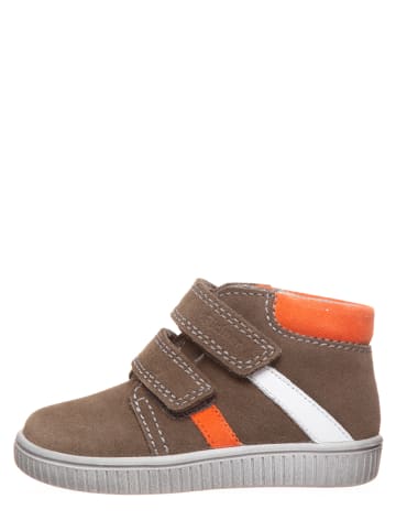 Richter Shoes Leren sneakers taupe