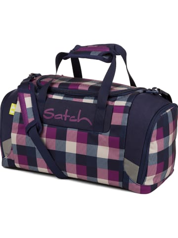 Satch Sporttas "Duffles - Berry Carry" paars/donkerblauw - 25 l