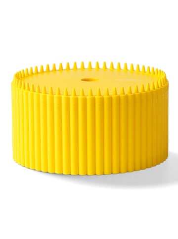 Crayola Opbergbox geel - (H)9 x Ø 17 cm