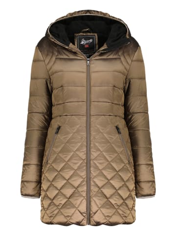 Geographical Norway Doorgestikte mantel "Alison" taupe