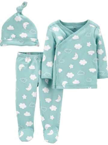 Carter's 3-delige outfit turquoise