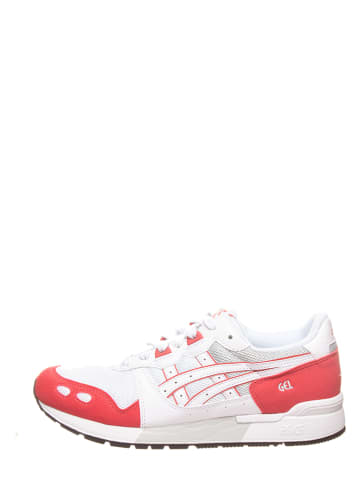 Asics Sneakersy "Gel Lyte" w kolorze biało-czerwonym