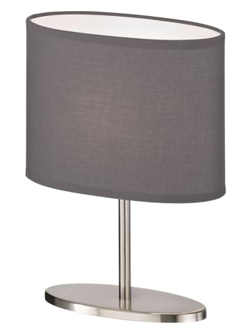 FH Lighting Tafellamp "Momo" antraciet/zilverkleurig - (H)27 cm